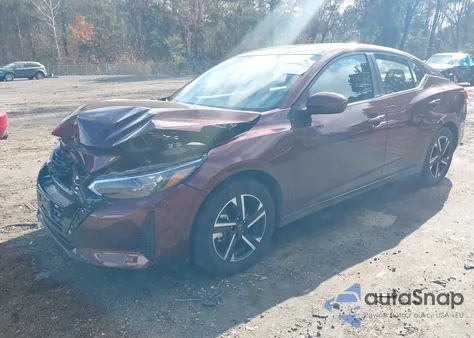 2025 Nissan Sentra Sv из США, поврежденный, VIN 3N1AB8CV7SY281617